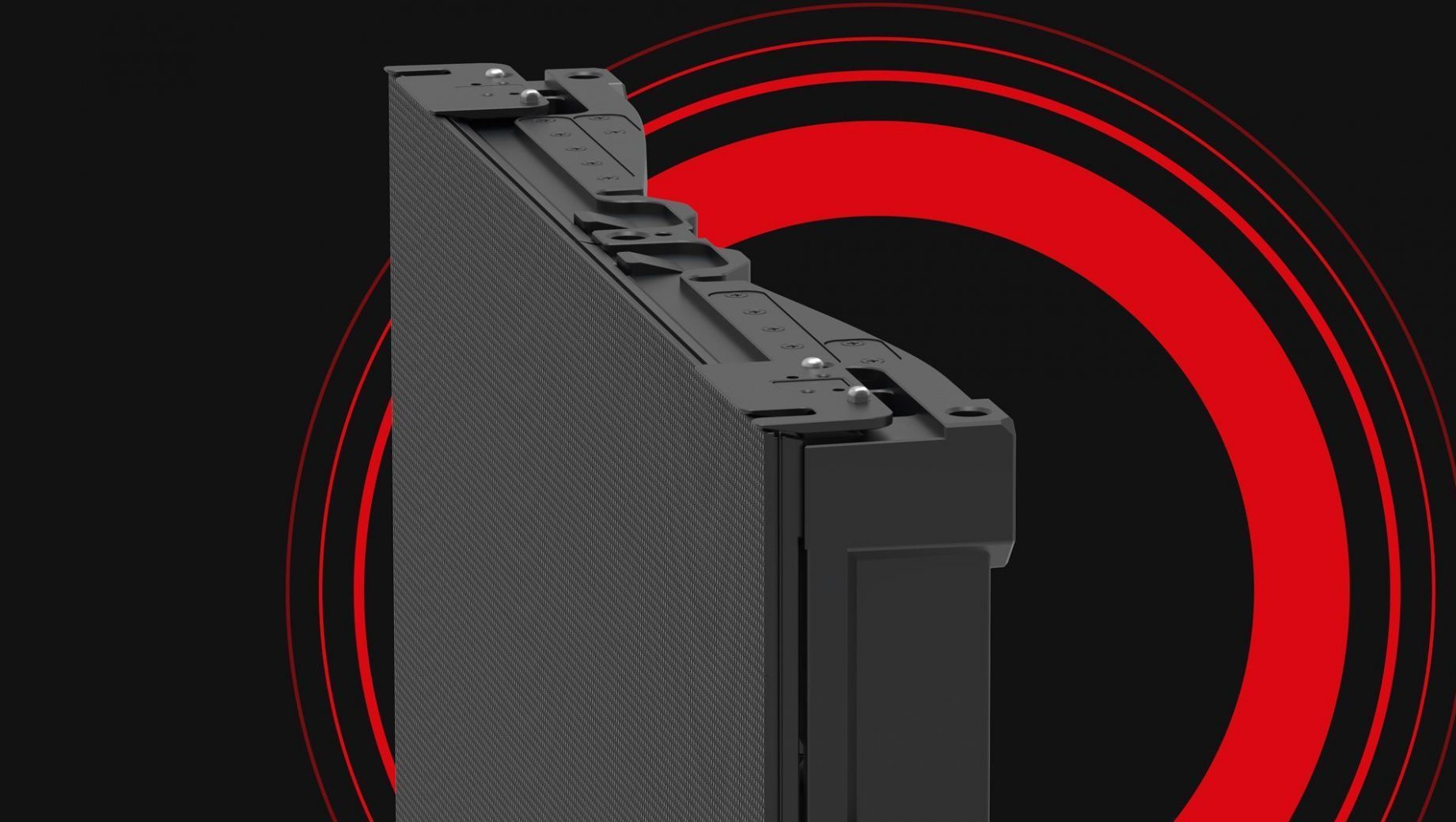 红宝石 LED 面板采用自动边缘保护