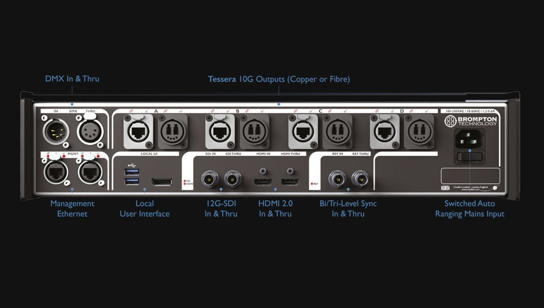 Tessera LED processors