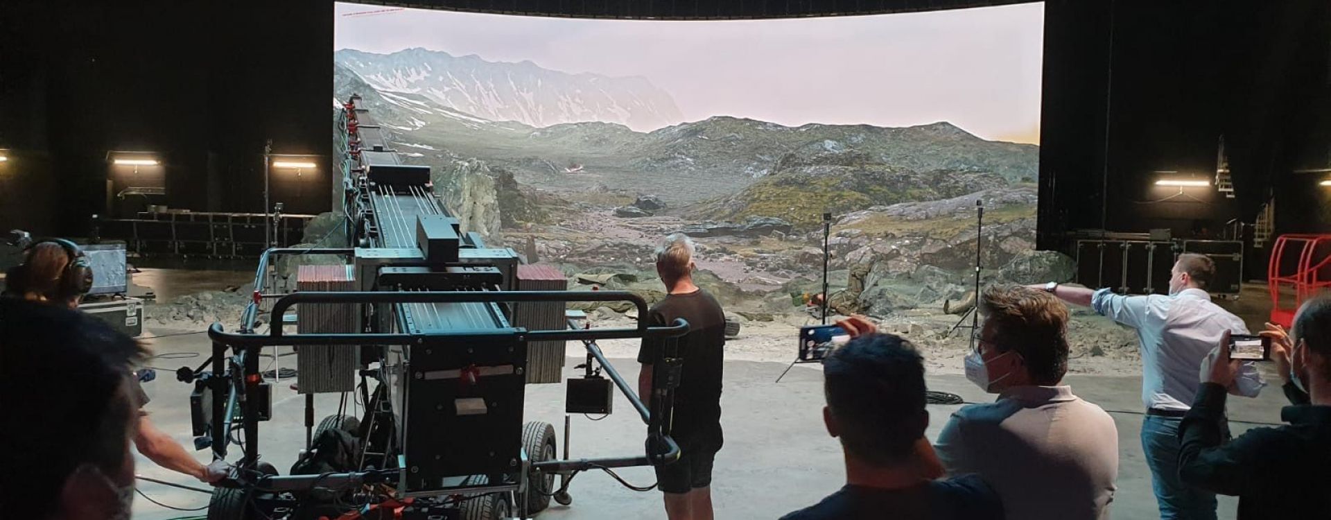 ROE Visual LED screens for virtual stages and Film studios