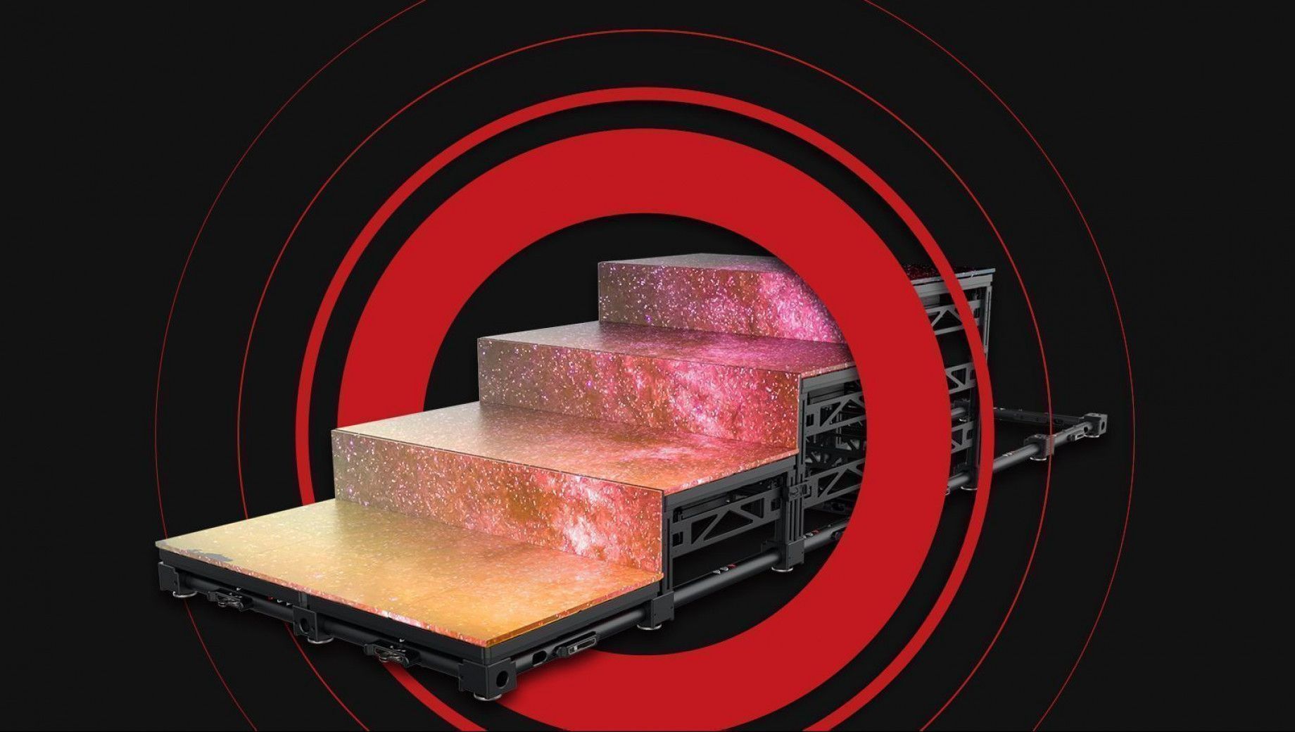ROE Visual LED floor Staircase