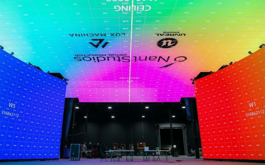 Nant Studios 虚拟制作园区中的雷迪奥产品