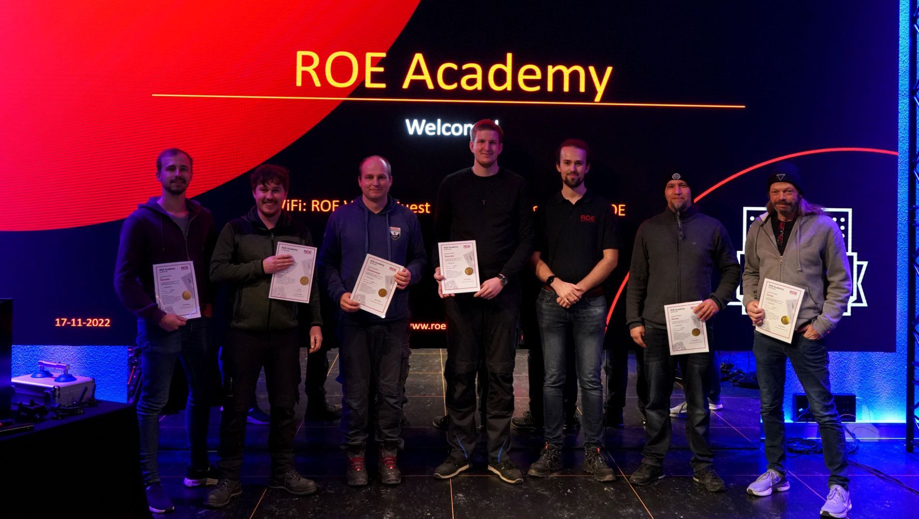 ROE Academy LED Technology training event