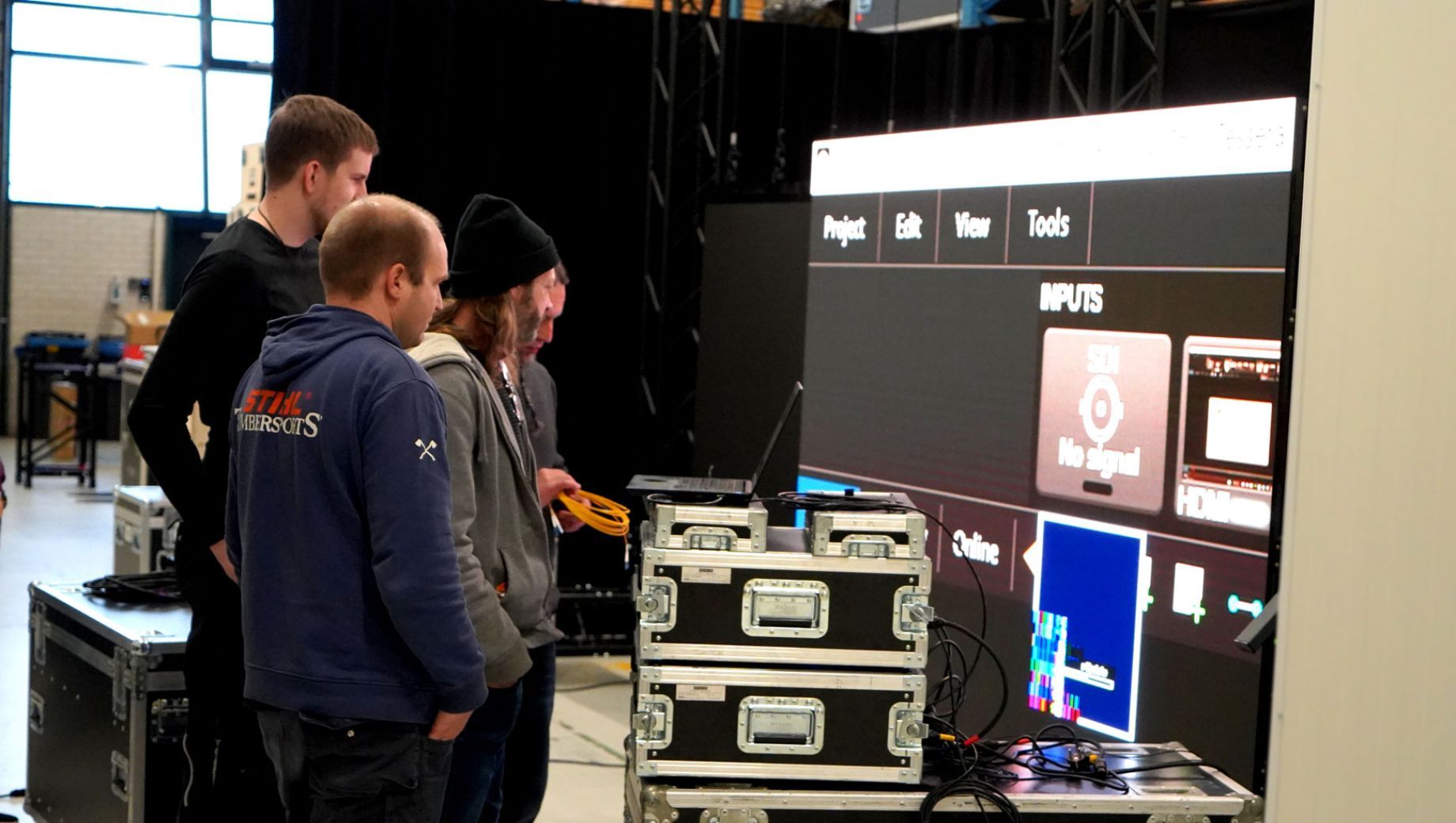 ROE Academy LED Technology training event