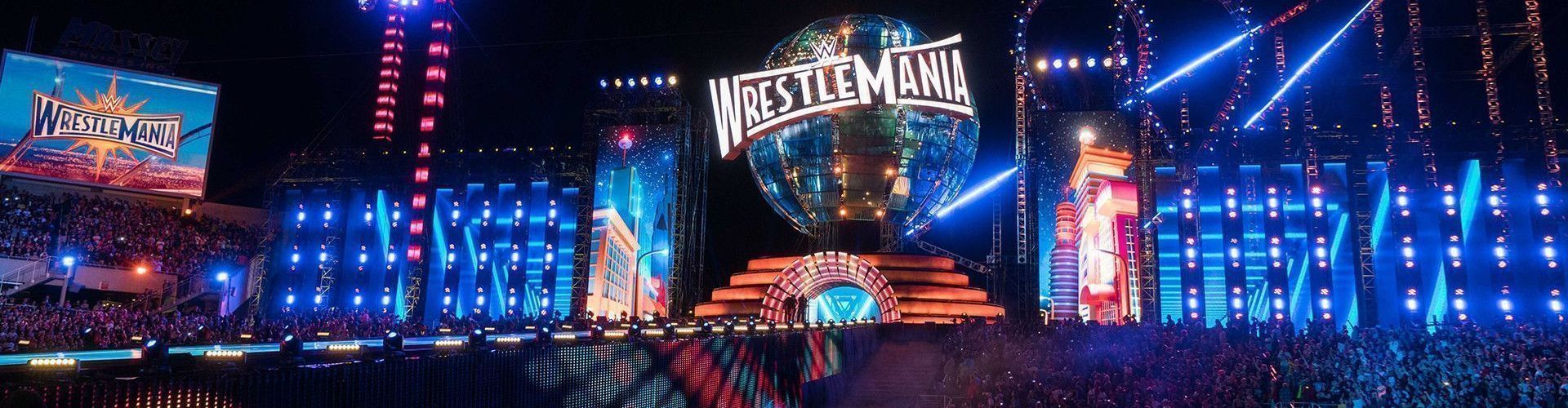 T4 LED frames for Wrestlemania