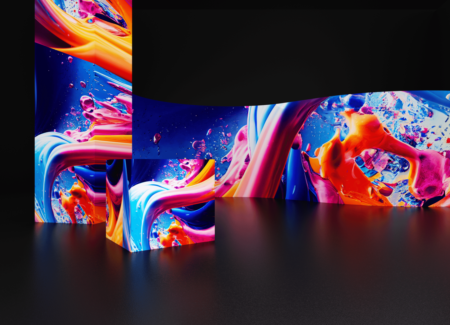 Topaz Curving & Cube LED Panels
