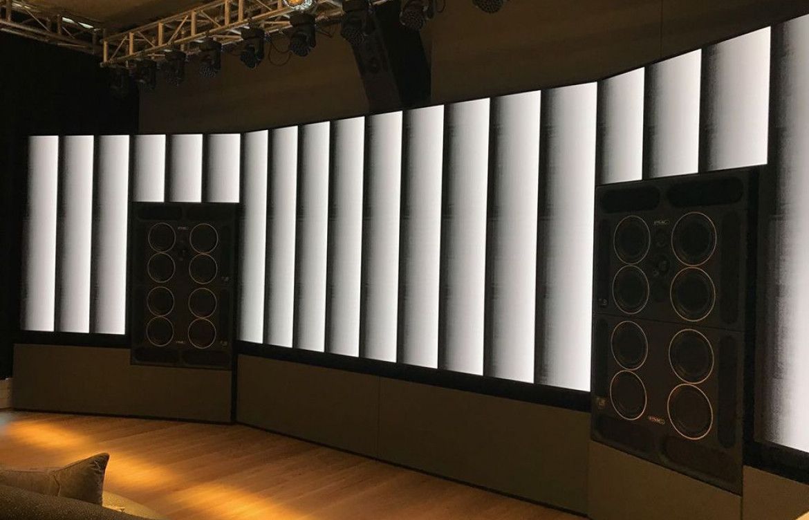 Amber LED panel