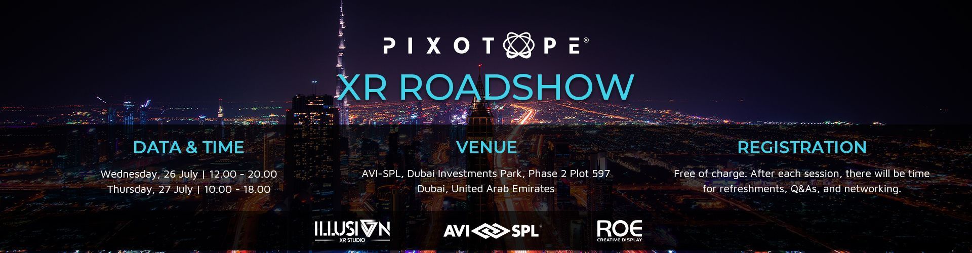 XR Roadshow 2023 Dubai