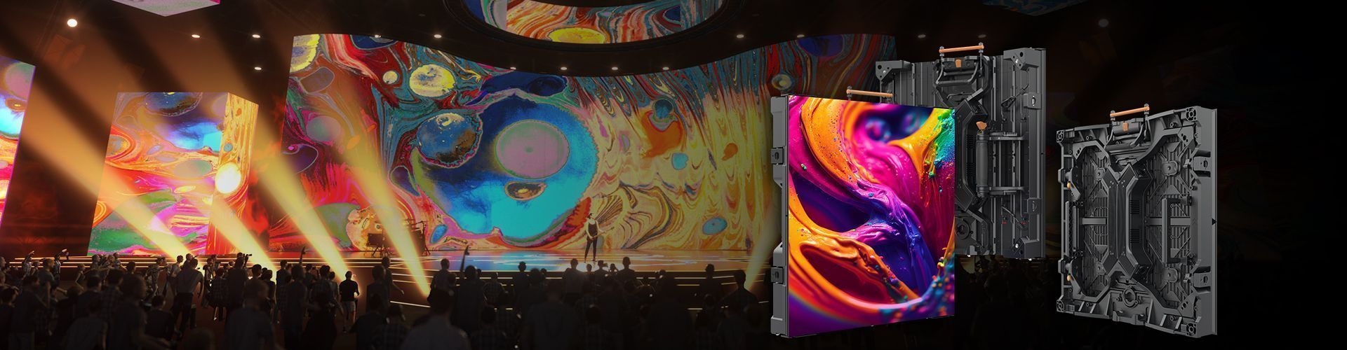 PSP Creates Immersive LED Tunnel with ROE Visual's Topaz for the Regional Investment Summit