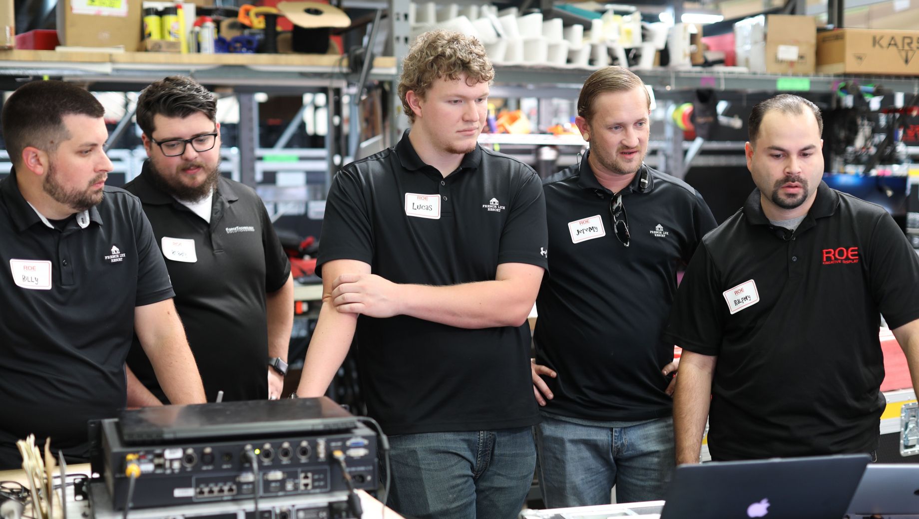 ROE Academy LED Technology training event