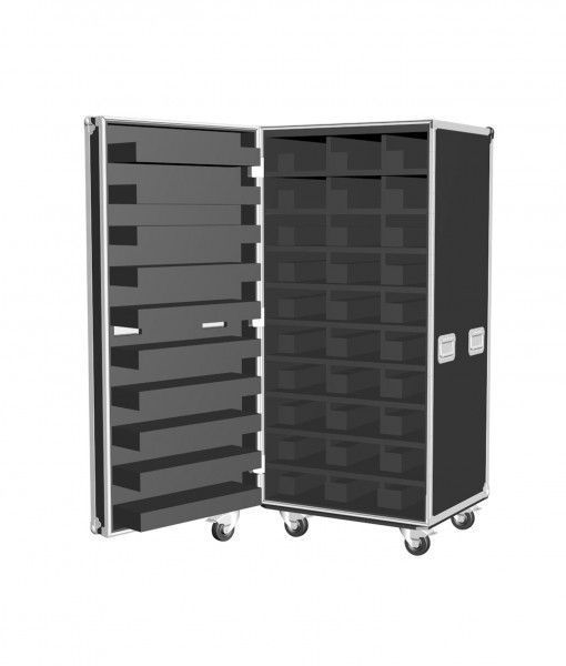 Black Marble Flight case