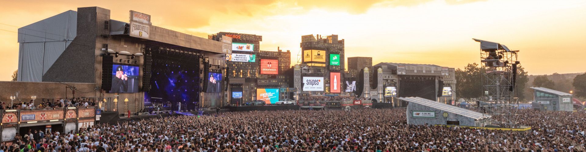 ROE Visual Sets Stage at Open Air Frauenfeld