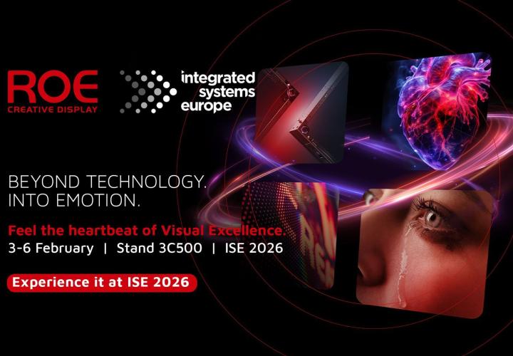 ROE Visual at ISE 2026 – Feel the Heartbeat of Visual Excellence