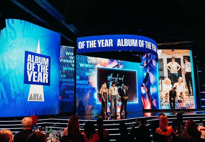 Scene Change Relies on ROE Visual for the ARIA Awards