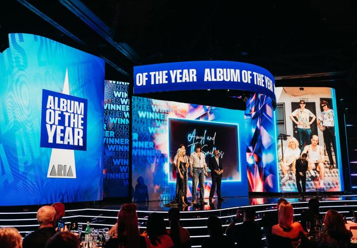 Scene Change Relies on ROE Visual for the ARIA Awards