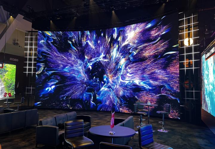 ROE Visual at the InfoComm Exhibition