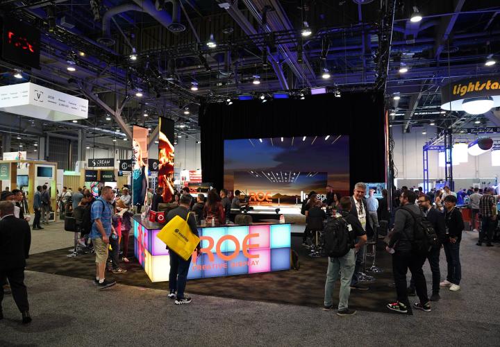 ROE Visual at the InfoComm Exhibition