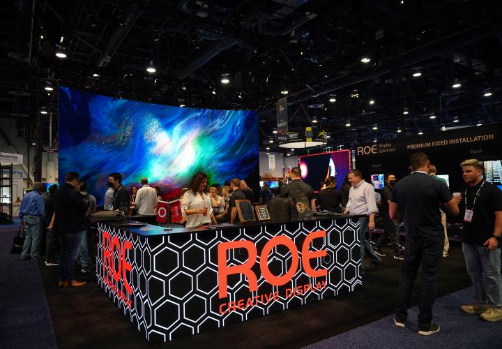 ROE Visual at the InfoComm Exhibition