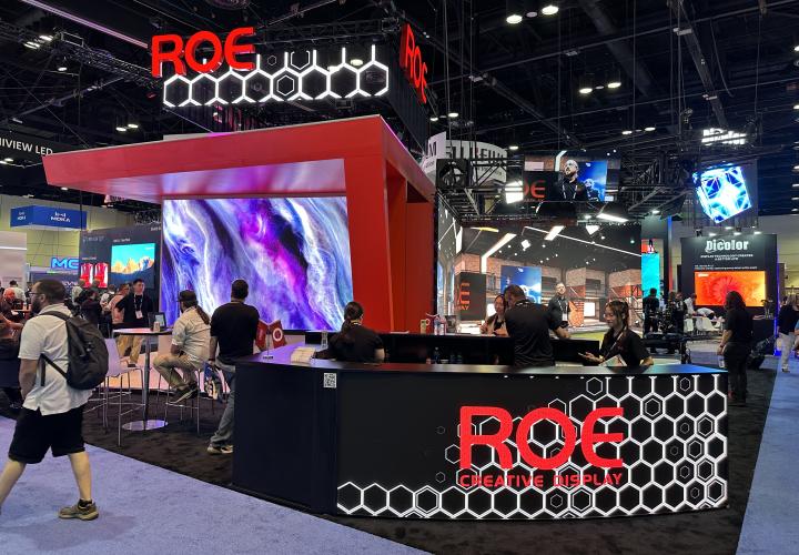 ROE Visual at the InfoComm Exhibition