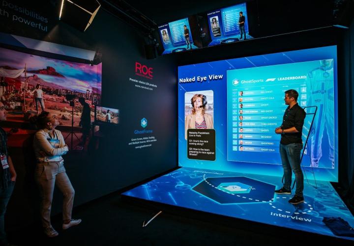 ROE Visual at the InfoComm Exhibition