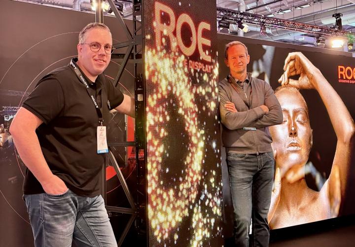 ROE Visual at the InfoComm Exhibition