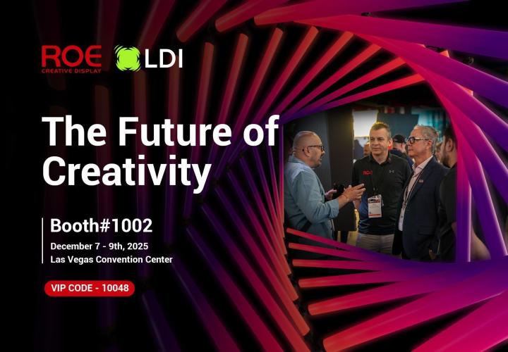 ROE Visual at the LDI Exhibition