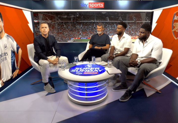 ROE Visual supports Sky Sports with Ruby LED for Premier League Touring Studio